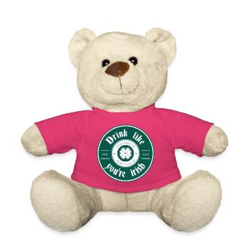 St. Patricks day - Teddy - Pink - Vorne