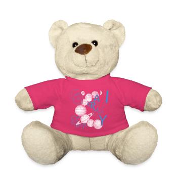 Typo trifft Gravitation - Teddy - Pink - Vorne