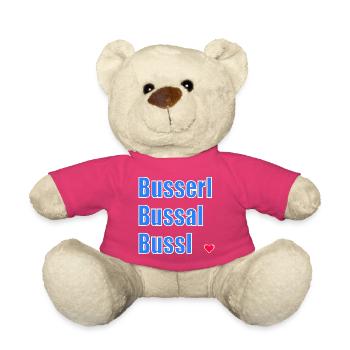 BAYERN BAYERISCH KÜSSEN FLIRTEN - Teddy - Pink - Vorne