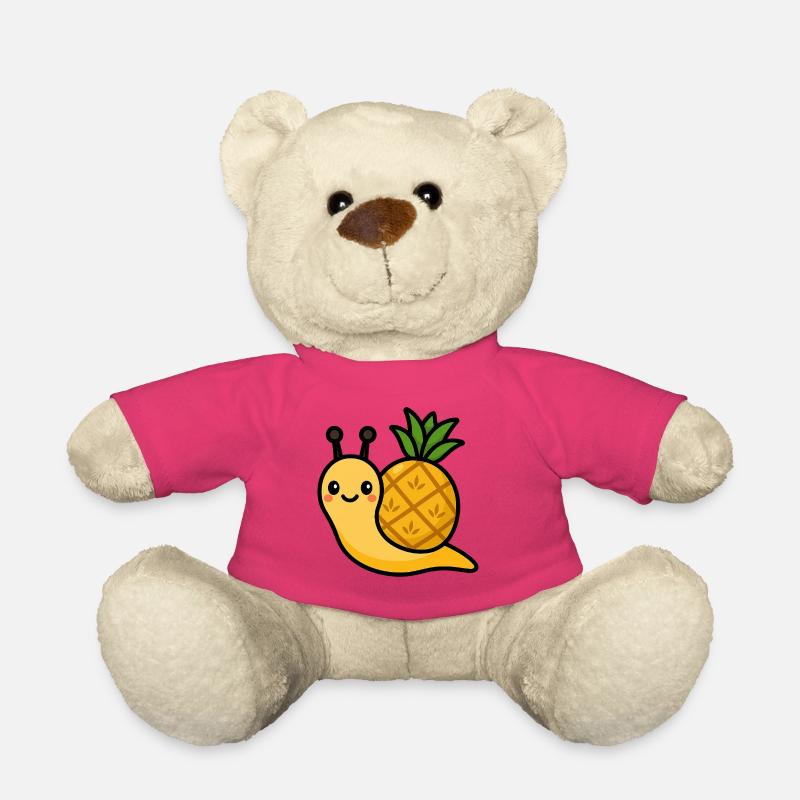 Escargot Anna - Nounours - rose
