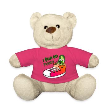 ICH LAUFE AUF GURKEN - Teddy - Pink - Vorne