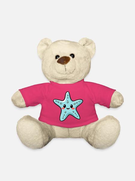 Étoile de mer - Nounours - rose