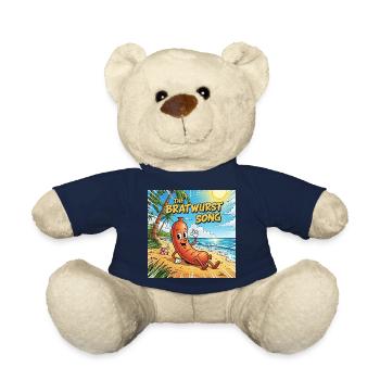 The Bratwurst Song - Teddy Bear - french navy - Front