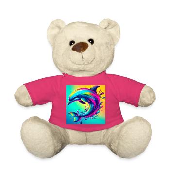 Delfin - Teddy - Pink - Vorne