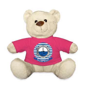 Meeresleuchtturm-Illustration im nautischen Stil - Teddy - Pink - Vorne