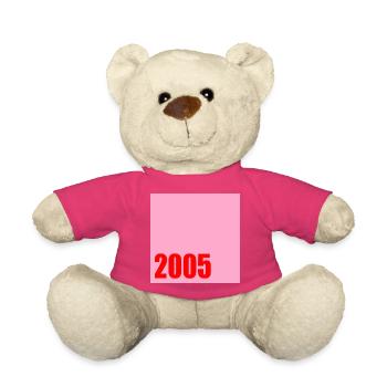 GEBURTSJAHR 2005 - Teddy - Pink - Vorne