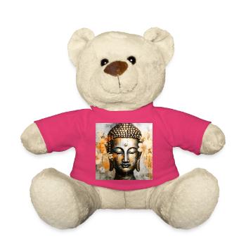 Buddha Tranquillité Esthétique Artistique - Nounours - rose - Devant