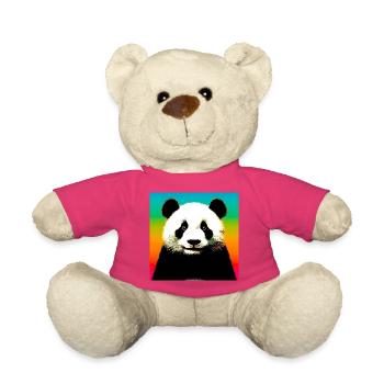 panda - Teddy Bear - pink - Front
