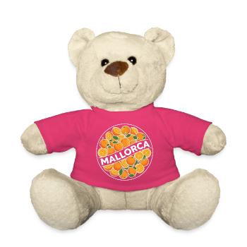 Mallorca Orangen Kreis Logo - Teddy - Pink - Vorne