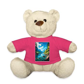 Lac Bohinj Slovénie Montagne Azur Lac Vista - Nounours - rose - Devant