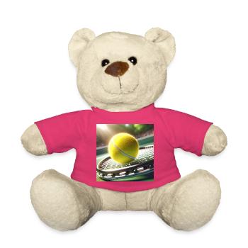 Sports, tennis - Nounours - rose - Devant