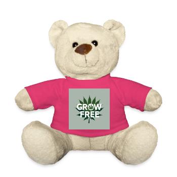 Grow Free Blatt Design - Teddy - Pink - Vorne