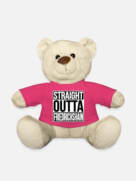 STRAIGHT OUTTA FRIEDRICHSHAIN BERLIN - Teddy - Pink