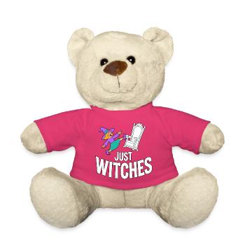 Juste des sorcières Sorcières Pouvoir Halloween - Nounours - rose - Devant