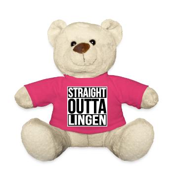 Tout droit sorti de Lingen - Nounours - rose - Devant