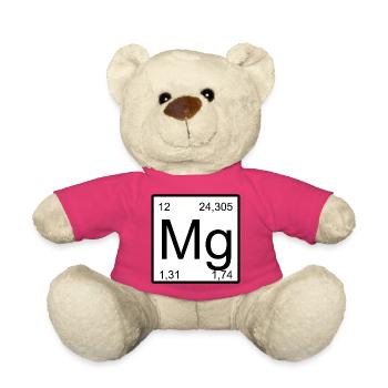 Té de conception d’élément en magnésium - Nounours - rose - Devant