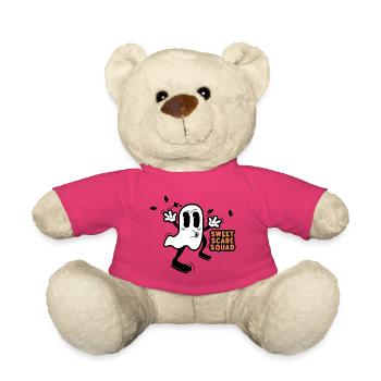 Fantôme de dessin animé vintage – Sweet Scare Squad - Nounours - rose - Devant