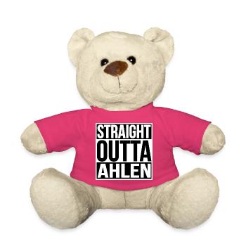 Straight Outta Ahlen - Teddy - Pink - Vorne