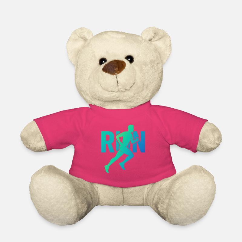 Running dynamique - Nounours - rose