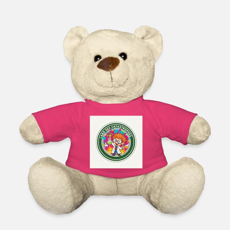 Colorful Disaster Lab Scientific - Teddy Bear - pink