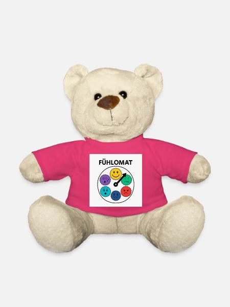 Fühlomat Stimmungsuhr - Teddy - Pink