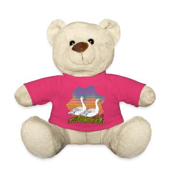 Geese - Teddy Bear - pink - Front