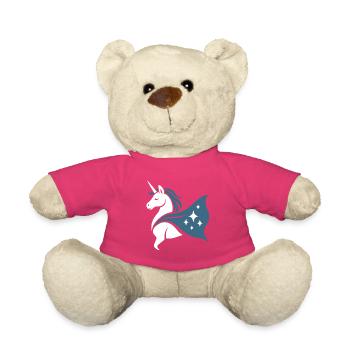 Licorne Stellaire Forte, Super-héroïne Noble - Nounours - rose - Devant