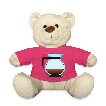 Filterkaffee Kanne Kaffee - Teddy - Pink - Vorne