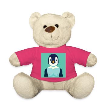 HUMAN PINGUIN - baby & kids - Teddy Bear - pink - Front