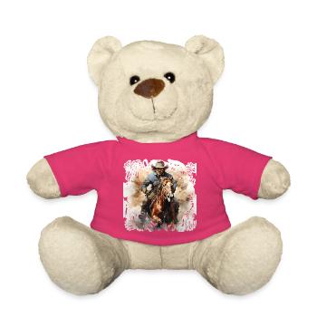 Wild West Rodeo Reiter - Teddy - Pink - Vorne