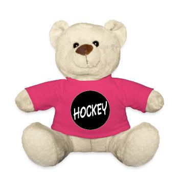 Eishockeyspieler - Teddy - Pink - Vorne