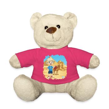 Bouno en Égypte - Aventure aux pyramides - Nounours - rose - Devant