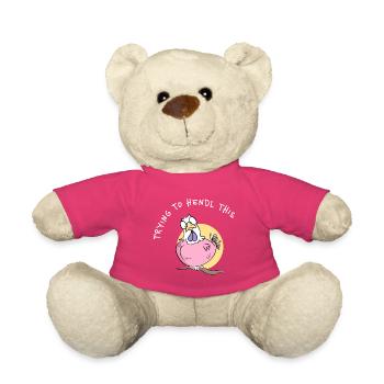 Essayer de faire entendre ce drôle de dicton en dialecte - Nounours - rose - Devant