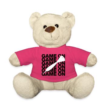 Game On: Dart Attack! ONEHUNDRETEIGHTY, Pfeil weiß - Teddy - Pink - Vorne