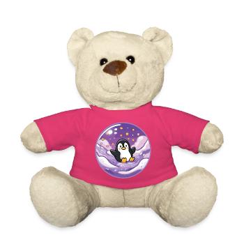 Le Pingouin dans l’Univers de Glace - Nounours - rose - Devant