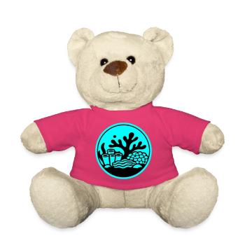 Korallen Symbol Korallenriff Ozean - Teddy - Pink - Vorne