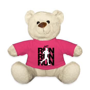 JUSTE COURIR COURIR, COURIR, INTENTION, AJUSTER - Nounours - rose - Devant