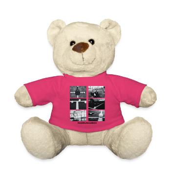 Padelrausch Collage BW - Teddy - Pink - Vorne