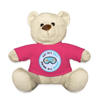 Ski All Day - Teddy - Pink - Vorne