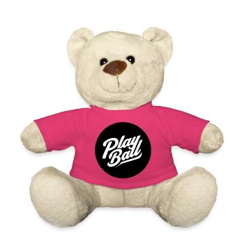 Play Ball Vintage-Skript - Teddy - Pink - Vorne