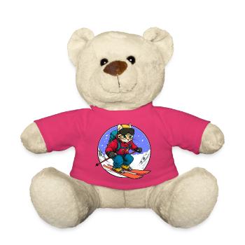 Cat Skis - Nounours - rose - Devant