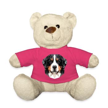 Chien de montagne bernois Chiens mignons Chiens de montagne suisses - Nounours - rose - Devant
