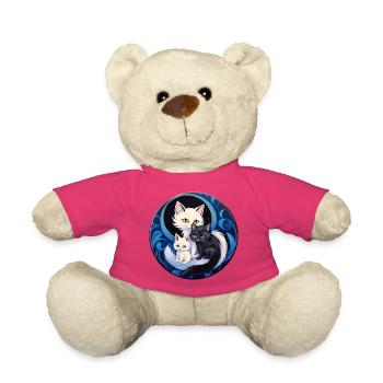 Moon Cat Trio - Nounours - rose - Devant