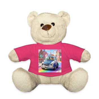 Polizei Abenteuer Zuckerstadt - Teddy - Pink - Vorne