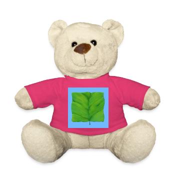 Das quadratische Blatt - Teddy - Pink - Vorne