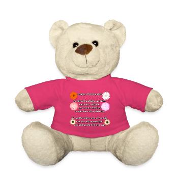 Happy_Mothers_Day - Nounours - rose - Devant