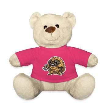 Sowbug Krieger Steampunk Axt Kupferrüstung - Teddy - Pink - Vorne