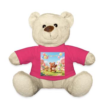 Jamboree des ours colorés - Nounours - rose - Devant
