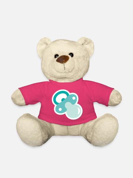 Schnuller - Teddy - Pink