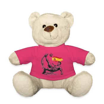 Fußball Fallrückzieher Spanien Style - Teddy - Pink - Vorne